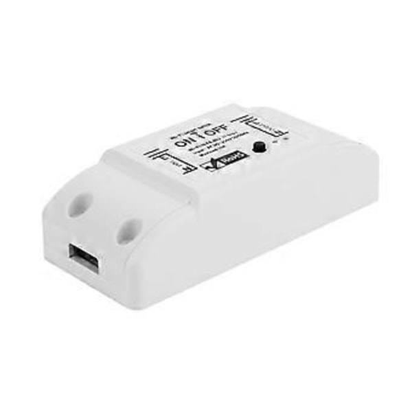 WiFi Smart Switch Relæ Universal Afbryder Timer APP Trådløs Fjernbetjening Automation Virker med Alexa Home