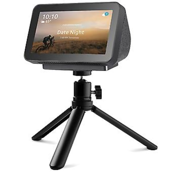 Ställ för Echo Show 5 Justerbart Fäste Hållare Flexibel Telefon Tripod
