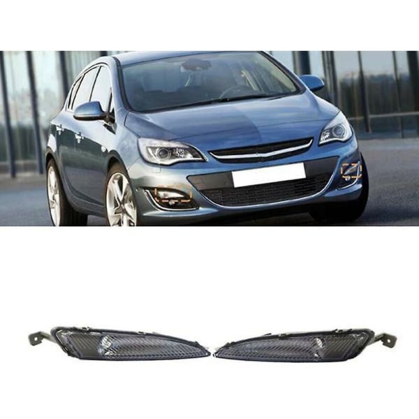 1 par Car Drl Tågelygte Blinklys Til Opel Mk6 2012-2015 Dagkørelys Kofangerlampe