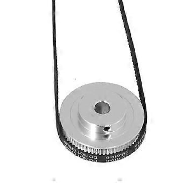 2 Set Kamremsremskiva 20 60 Tänder Synkront Hjul med 2st 6mm Bredd Rem för 3D-skrivare 60 Tänder 8mm Hål 20 Tänder 5mm Hål
