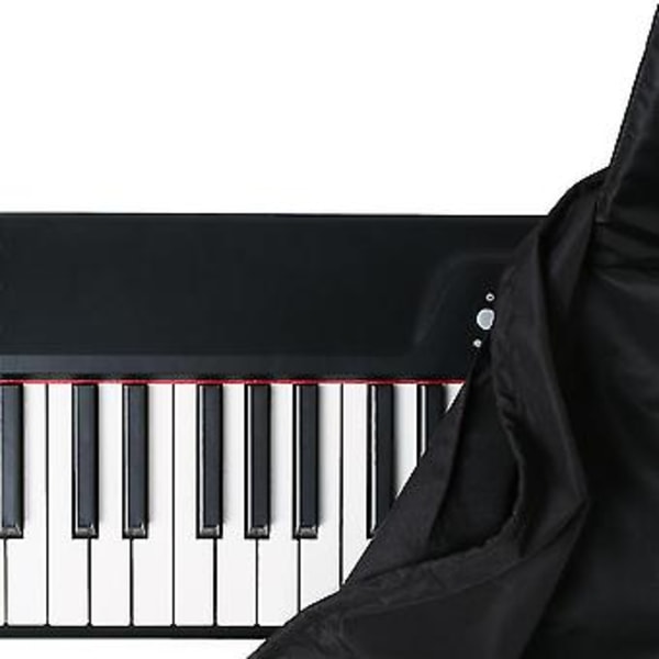 Dammskydd för pianoklaviatur med 88 tangenter, med notställsskydd, skydd för elpiano, dammtätt A