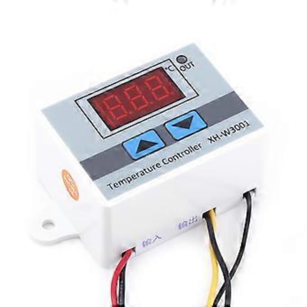 AC220V Hög Noggrannhet Digital Termostat Temperaturkontroll Strömbrytare med Sond