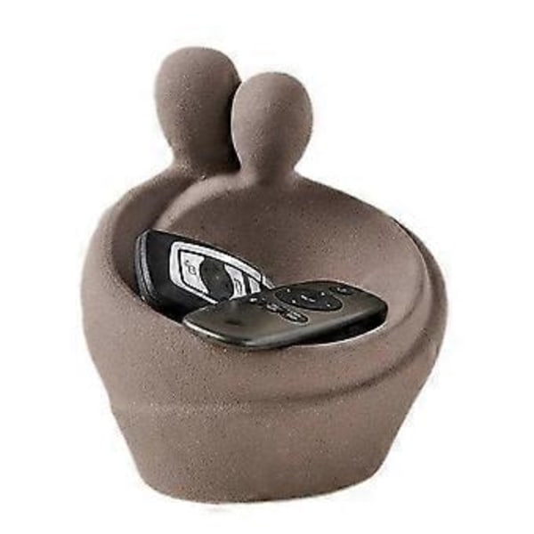 Kramande Par Konst Dekorativ Skulptur Nordisk Boho Abstrakt Par Staty Elegant Minimalistisk Sovrumsinredning Estetisk B