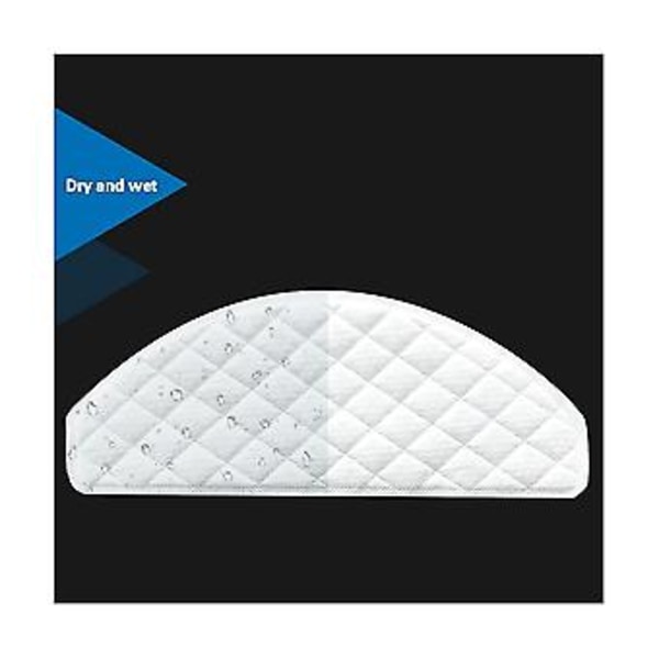 Erstatning 80 stk Mopp Klut Pads Sett For Deebot Ozmo T8 N8 Pro Støvsuger