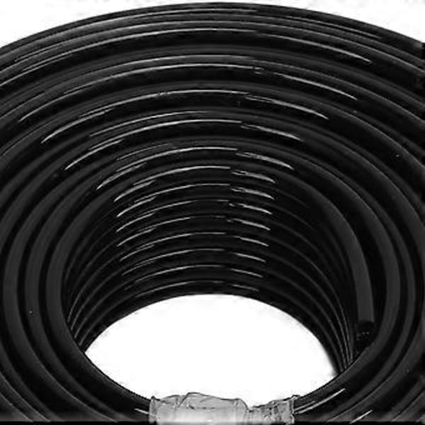 Bläckslang UV-slang Flexibel Slang 3x2mm 8 Rader 3 Meter Längd HTPE för Skrivare Fotomaskin Svart