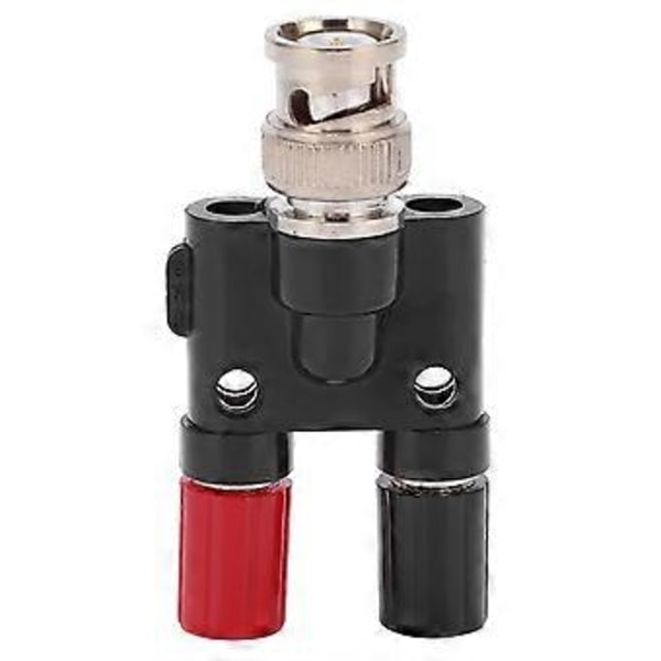 U26 BNC Han til 4mm Parallel Bindingsstolpe Adapter Konnektor Elektrisk Testudstyr Dele