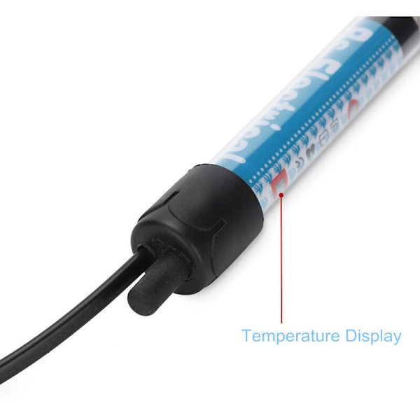 25W 50W 100W Akvarievärmare, Nedsänkbar Glasvärmare för Fisk och Sköldpaddstank (100W)-DENUOTOP