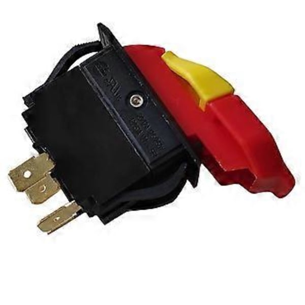 På/Av Paddelströmbrytare 20/12A 125/250V 4-stift för 137-serien Bordsåg & Borrpress 0LWG 27A1 0LWC 0LVW
