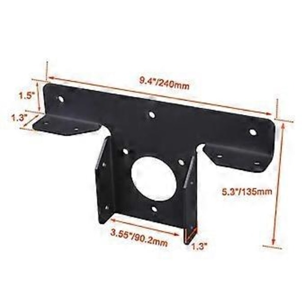 2 kpl Raskaan sarjan pergola-kulmakiinnikkeet, jatko-osat, 3-suuntaiset T-kiinnikkeet 4 x 4 -tolpille, pergola-paviljonkipaketti