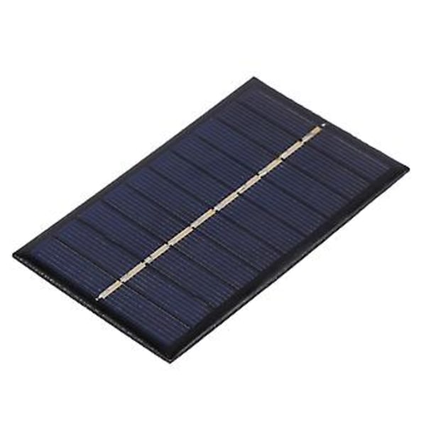 2x 150mA 0,75W 5V aurinkokennomoduuli DIY aurinkopaneeli 3,7V lelun lataukseen 100x60mm