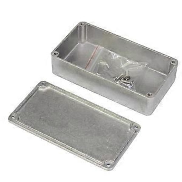 Effektpedal Aluminium Stomps Kapsling Gitarr Instrumentfodral Förvaringshållare