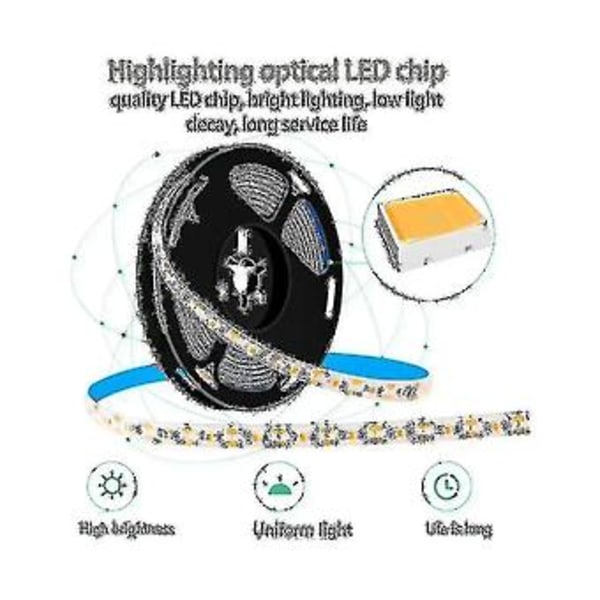 Led-kasvivalo 5 V:n pienjännitteellä, vedenpitävä täyden spektrin valopalkki kukkien taimivalo V