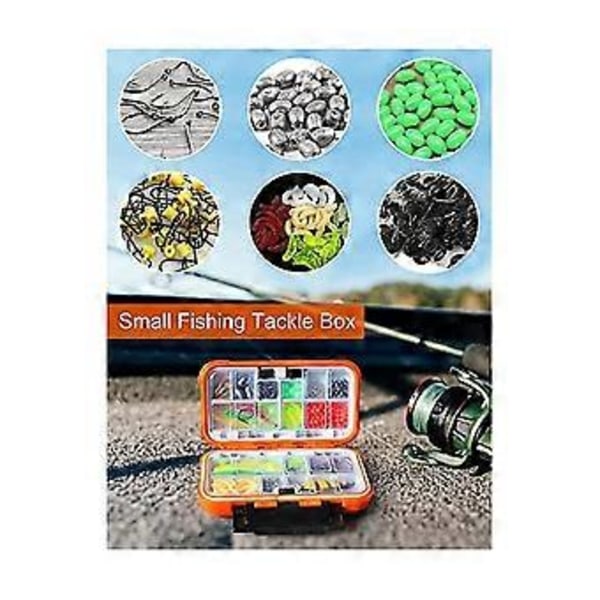 Fiskeslukboks Organizer Terminal Tackle Oppbevaringsboks Tackle Box Liten Kajakk Tackle Box Med Divi