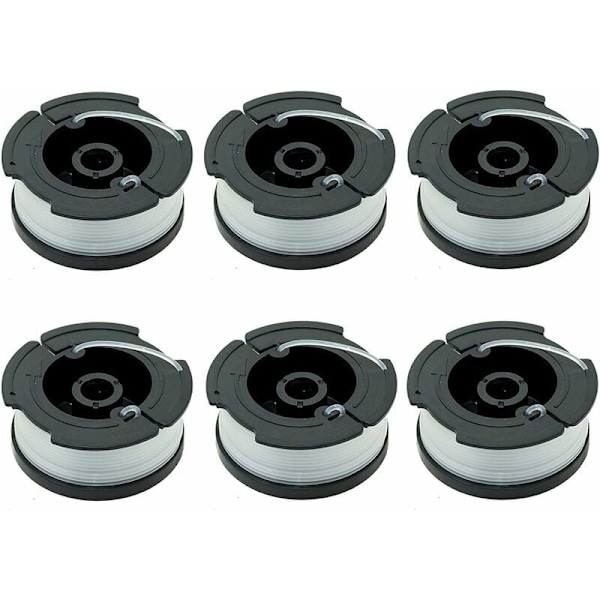 6 Pack A6481 A6485 Spools for Black Decker Mowers