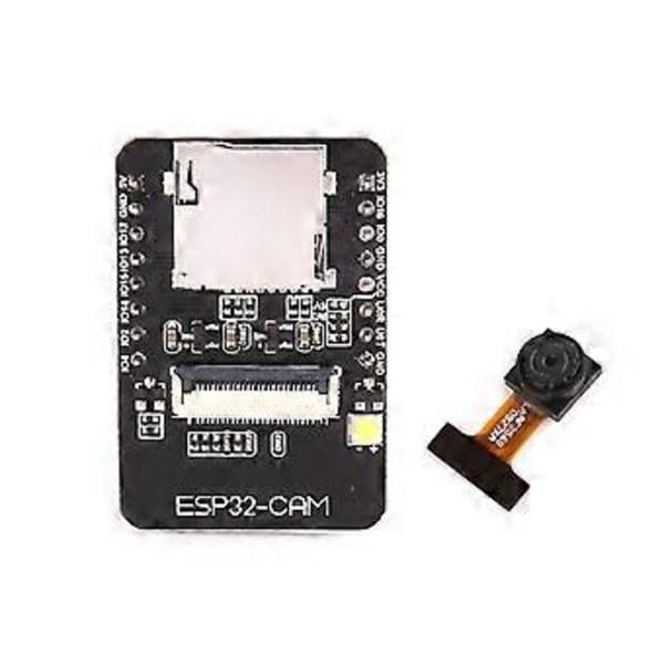 ESP32-CAM Utvecklingskort WiFi + Bluetooth-kompatibel ESP32 Seriell Port Kamera
