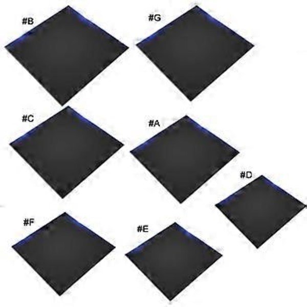 Nyhet 3D-skrivare Värmebädd för Ender3 Cr10s Pro Varm Bädd Gitterglas