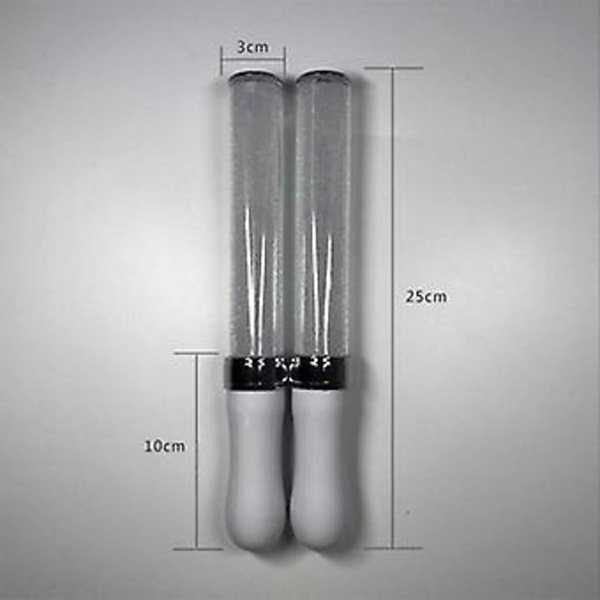 2 stk. LED lysstave, 15 farver, lysstave, lysstave, koncertrekvisitter