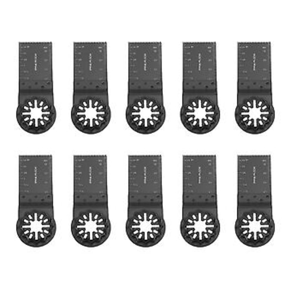 10 st Oscillerande Sågblad 34mm 40mm Skärdjup Multiverktygsblad med Starlock-gränssnitt