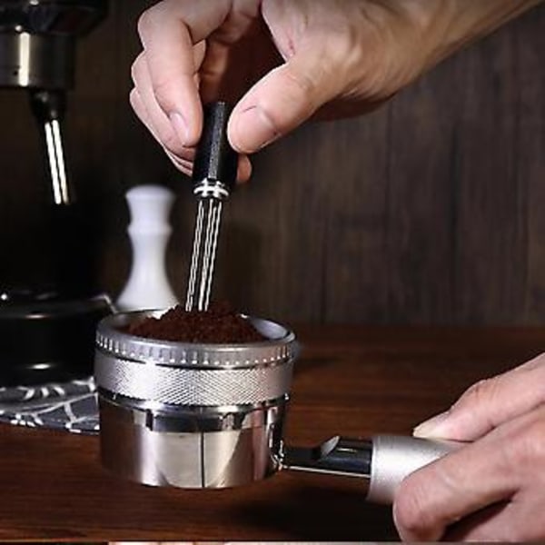 Espresso Sekoitin Wdt Työkalu Espresso Tarvikkeet Espresso Sekoitustyökalu Neula Kannettava Kahvin Jakaja