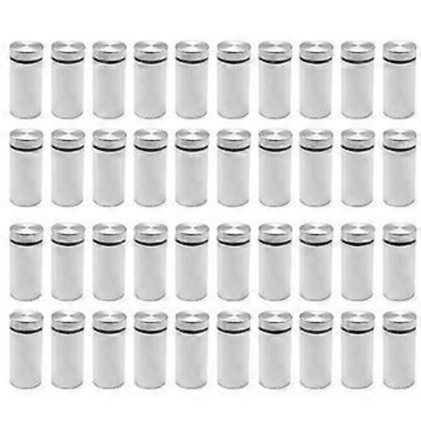 Reklamenagler Faste Dekorative Nagler Fotoramme Skrue Støtte Reklamenagler 12x20 (Børstet)