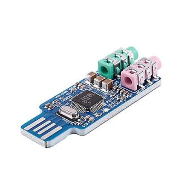 USB-äänikortti ajurilla Cm108 Usb Sound P