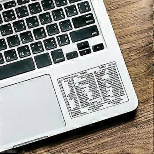 Reference Tastatur Genvej Klistermærker PC Laptop Desktop Genvej Klistermærke til