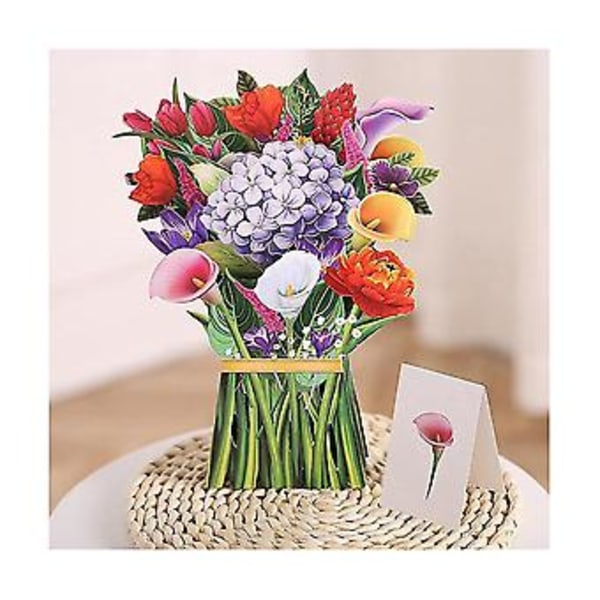 Pop-up Buket, Pop-up Blomsterbuket Ting, Fe