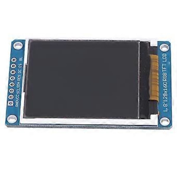 1,8 tuuman TFT LCD -näyttö 128RGB x 160 resoluutio Sarjaliitäntä Arduinoon