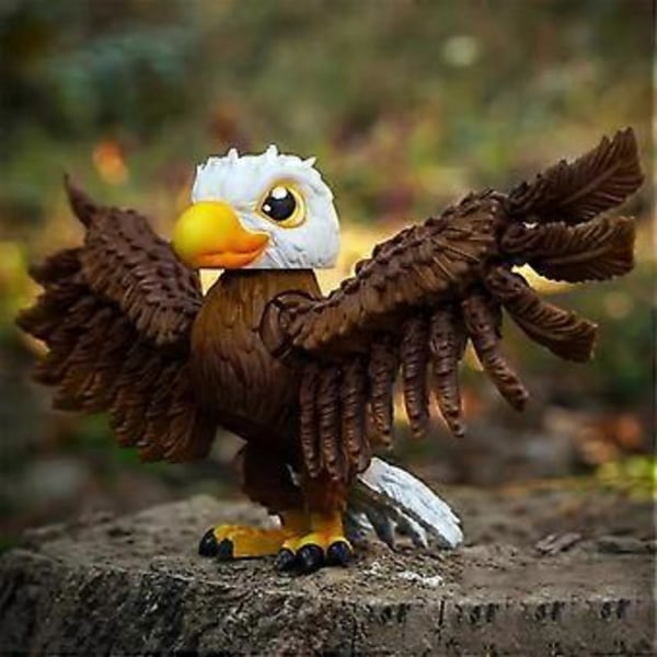 Eagle Pöytäkoriste Realistinen Kotka Koriste Lelu Uutuus Kotka Toimintahahmot Liikkuvilla Nivelillä Kotka Figuriini Kodin Sisustus, A