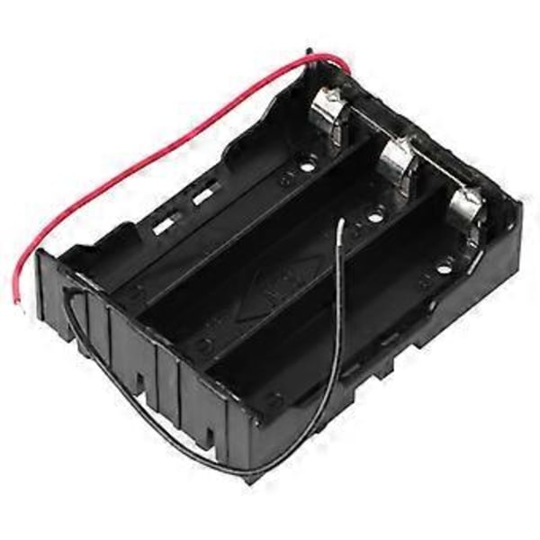 18650 Batterihållare med Stift & Kabel för 4st/3st 18650 Batterier i Parallellkoppling