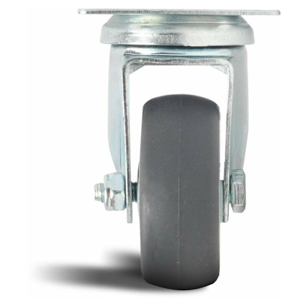 Slitstarka svängbara transporthjul i polypropen, 12 st, maxbelastning 50 kg per hjul, 50 mm