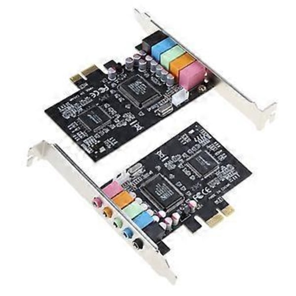 5.1 Internt Lydkort for PC for Windows 8 3D Stereo PCI-e Lydkort CMI8738