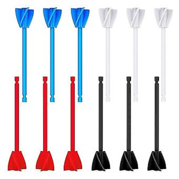 12 stk. Epoksy Mikserfeste For Drill Helix Maling Mikser Gjenbrukbar For Resin Drill For Drill Smykker