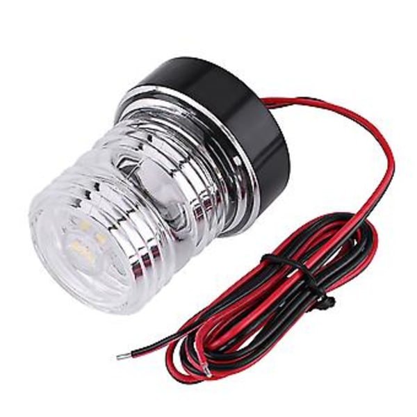 12V Marine Båd Yacht Navigation Rundt Omkring 360° Hvid LED Ankerlys Vandtæt