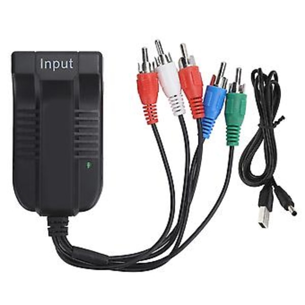 Z10AS RGB Komponentti HDMI-yhteensopiva Video R/L o YPBPR-muunninadapteri Plug and Play