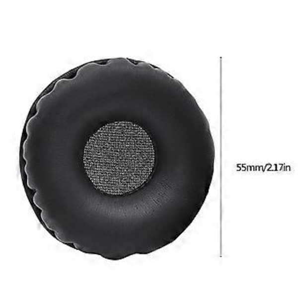 1 Par Myke Øreputer Svampdeksel Myke Memory Foam Øreputer Erstatning for Blackwire 500 SC310M C320 C320M