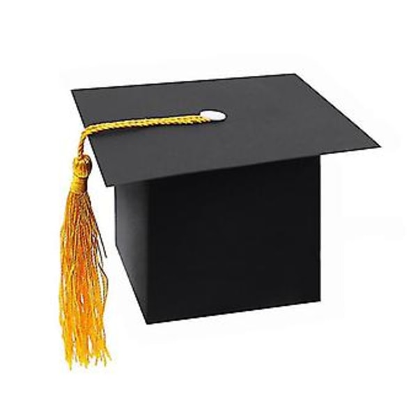 25 stk. DIY Graduation Cap SD-boks Sjokoladeboks For Graduation Favor Cap B