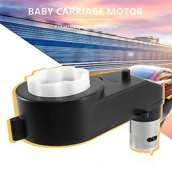 2 stk. 550 Elbil Gearkasse Med 12v 23000rpm Med Gearkasse Børn