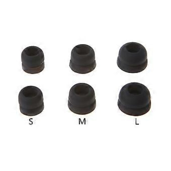 3 Par Myke Silikon Ørepropp Etuier In-Ear Ørepropper Deksel Øreplugger for IE80 CX300, CX400, CX500 G4ME
