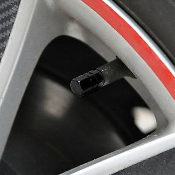 4 st Däck Hjul Fälgar Ventilhattar