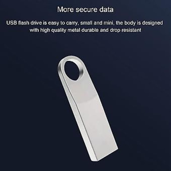 USB-minne 128GB USB 3.0 Bilmusik U Disk 128GB Datorsystem Disk Portabel U Disk
