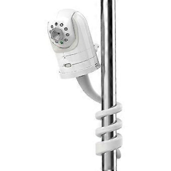 Fleksibel montering til Infant Optics Dxr-8 og Dxr-8 Pro babyalarm, hvid