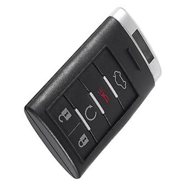 Ersättningsskal för 5-knapps Smart Fjärrnyckel - Fodral med nyckelblad för Cadillac-fordon