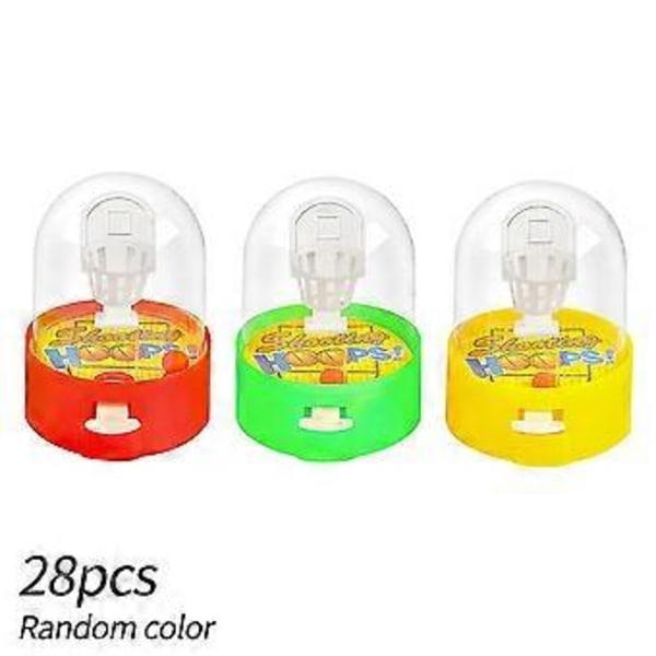 28 stk. Mini Basketball Spil Finger Basketball Skydespil Til Børn Bordplade Basketball Fidget Spil Fødselsdagsfest Gaver