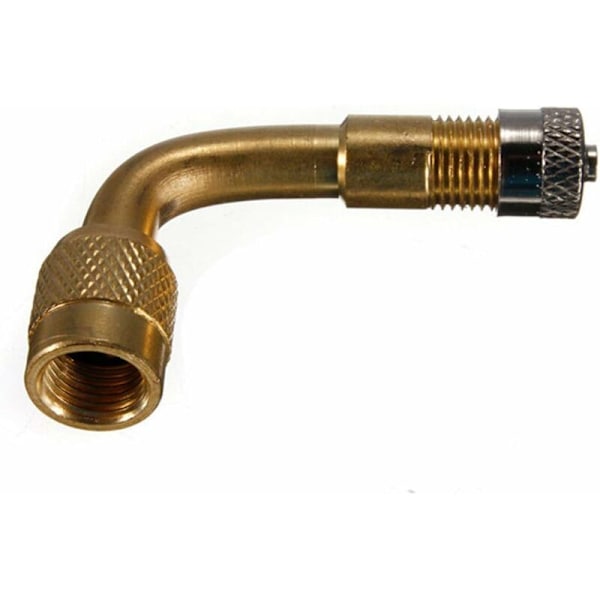 Ventilforlengelse Ventilforlengelsesadapter Dekkadapter 6 stk Dekkventilforlengelse Profesjonell Dekk Messing Dekkventilsett for Bil Lastebil Motorsykkel