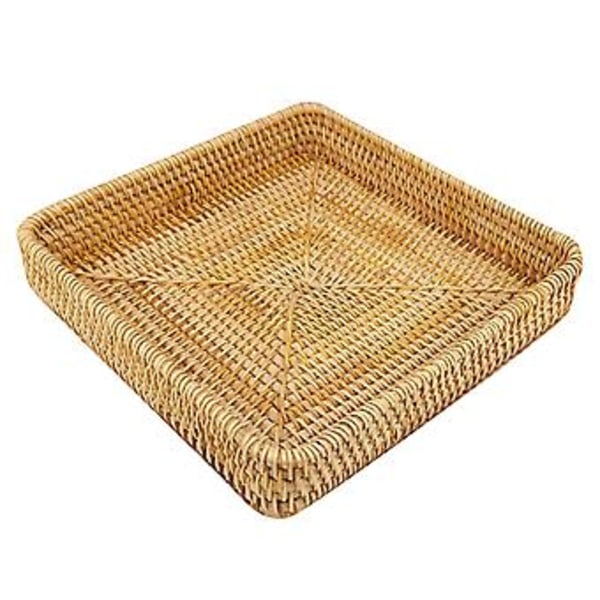 Vävd Serveringsbricka, Rattanbricka Bordsorganisering Rattanbricka Vävd Bricka Beprövad och Pålitlig
