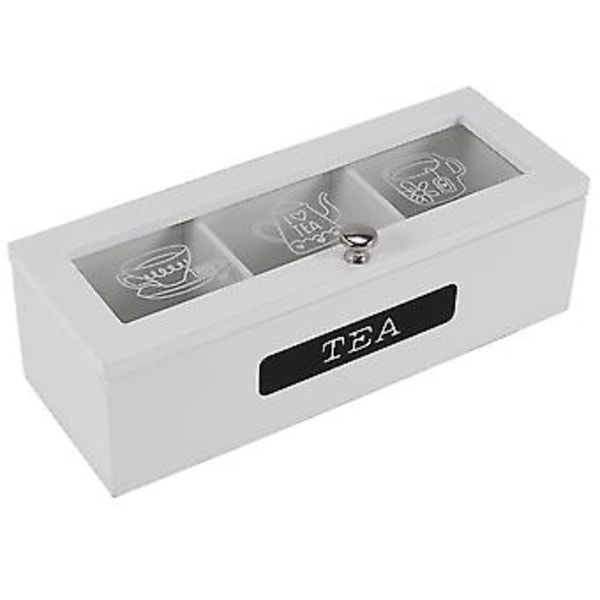 3 Rum Bambus System Te Pose Opbevaringsboks Smykker Organiser Te Boks Organiser Pakke