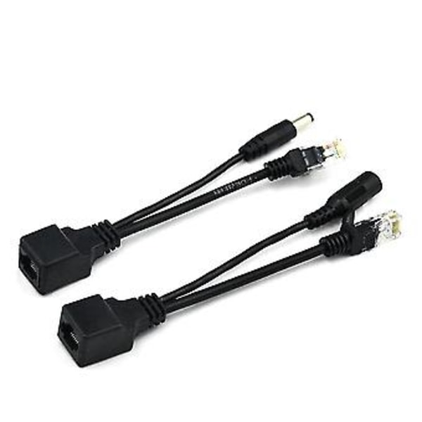 Poe Nettverk Strømforsyning Adapter Kabel Poe Splitter Poe Kombiner Strømforsyningskabel Poe Strømforsyning