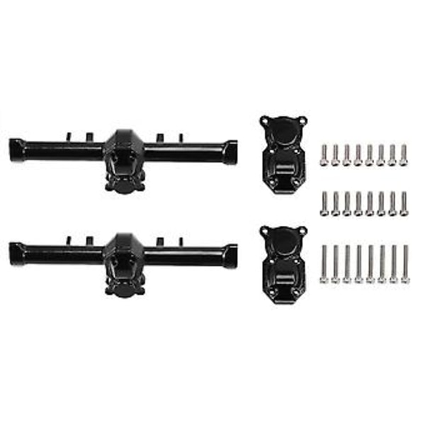 Til 1/24 Rc Crawler Bil Axial Scx24 90081 Axi00002 Dele Metal Front & Bagaksel Diff Cover Opgradering