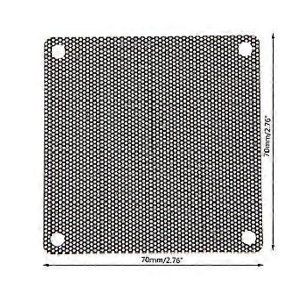 Støvfilter Mesh Computer PC til Kabinet Blæser Støvtæt Filter Cover Grills 7m